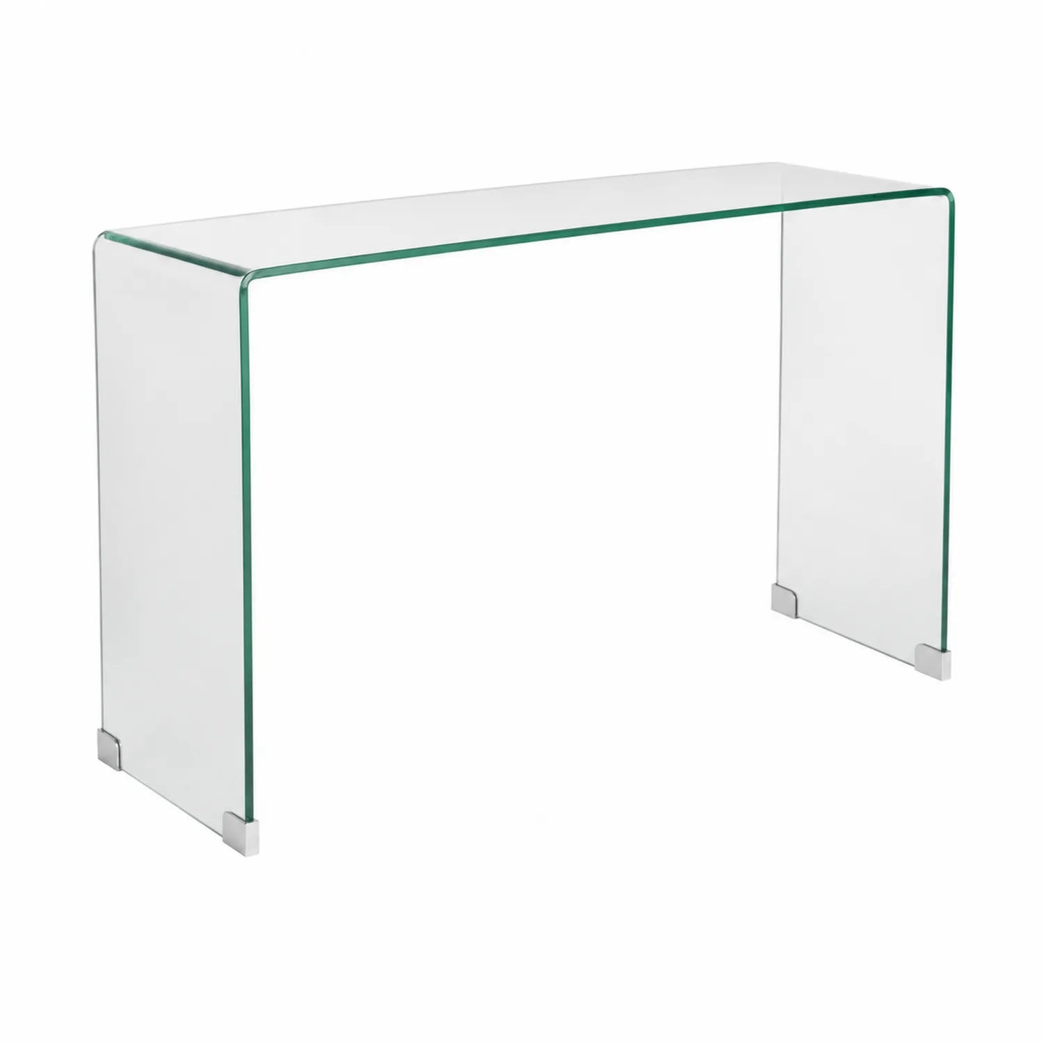 Mesa Consola de Vidrio Templado Transparente