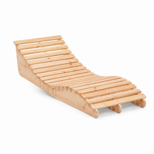 Tumbona de Madera de Pino para Exterior